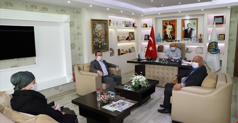 AK Parti Fethiye İlçe Başkanı Turgay Öztürk ve Fethiye Belediye Meclis üyesi Cengiz Çay Başkanımız Yakup Otgözü Ziyareti