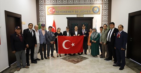Seydikemer Şehit Aileleri ve Gaziler Derneği Yönetimi Ziyareti