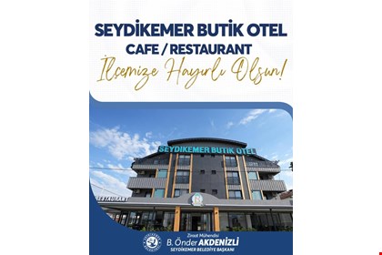 SEYDİKEMER’E YENİ BİR HİZMET DAHA!