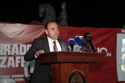 15 TEMMUZ KAHRAMANLARI SEYDİKEMER'DE MİNNET VE DUALARLA ANILDI