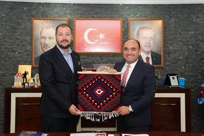 SEYDİKEMER’DEN İL BAŞKANI CENGİZHAN GÜNGÖR’E “HAYIRLI OLSUN” ZİYARETİ