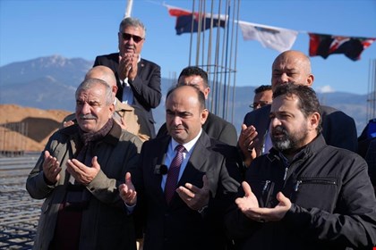 SEYDİKEMER KOCADAĞ SOSYAL TESİSLERİ VE YAŞAM ALANI’NIN TEMELİ ATILDI