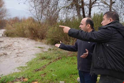 SEYDİKEMER’DE METREKAREYE 87 KİLOGRAM YAĞIŞ DÜŞTÜ