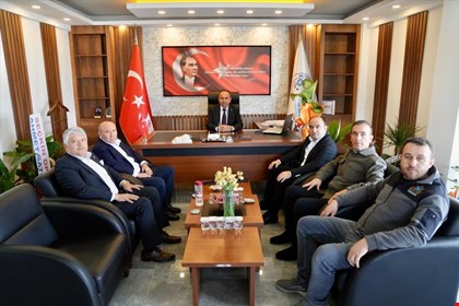 BAŞKAN AKDENİZLİ VE MİLLETVEKİLİ OTGÖZ’DEN ODA BAŞKANLARINA “HAYIRLI OLSUN” ZİYARETİ